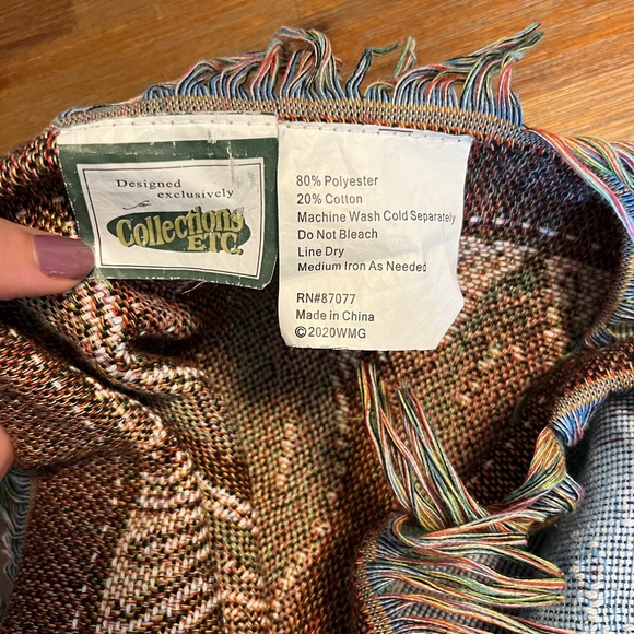 Noah’s Arc nursery throw blanket - Picture 4 of 4